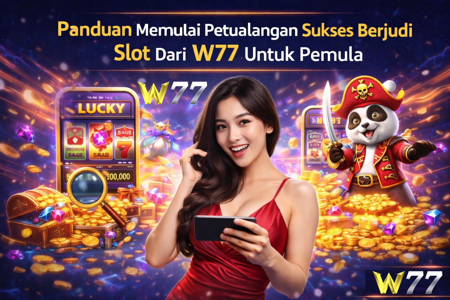 Panduan Memulai Petualangan Sukses Berjudi Slot Dari W77 Untuk Pemula !