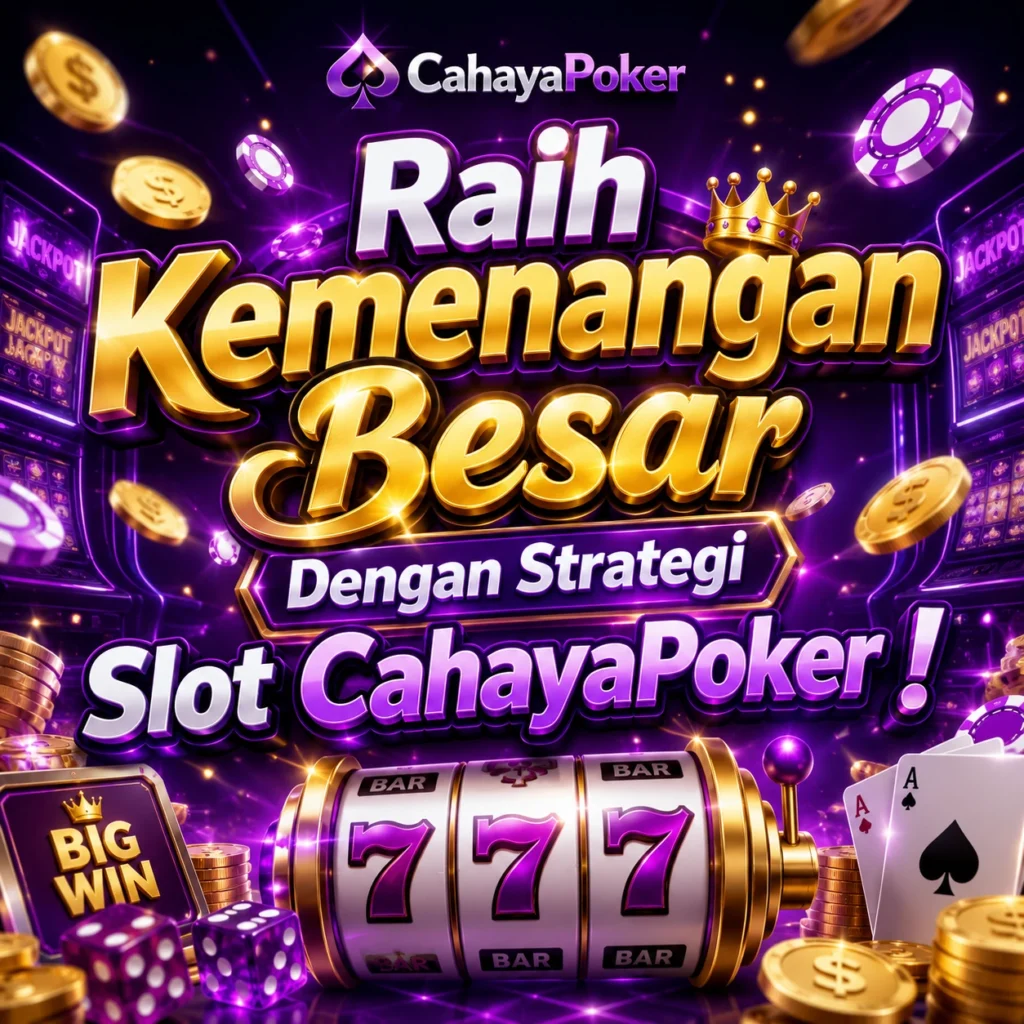 Tips Jitu Dari Pemain Profesional Untuk Meraih Kemenangan Besar Dengan Bermain Slot Di CahayaPoker !