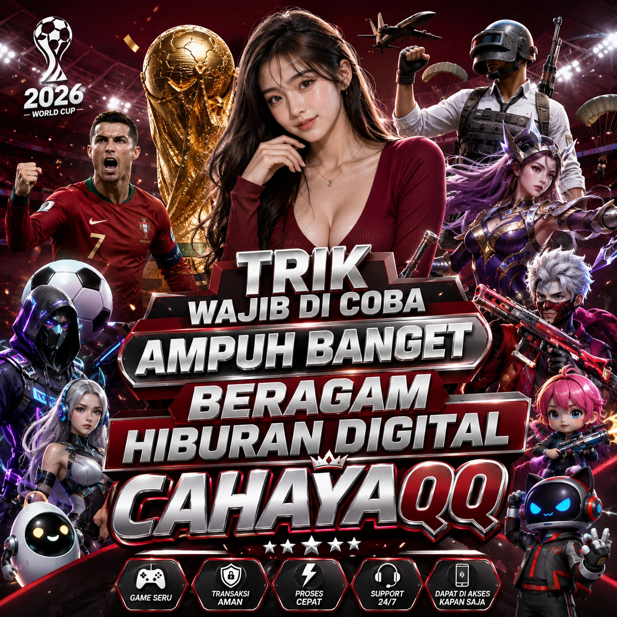 Trik Wajib Di Coba Ampuh Banget Beragam Hiburan Digital CahayaQQ !