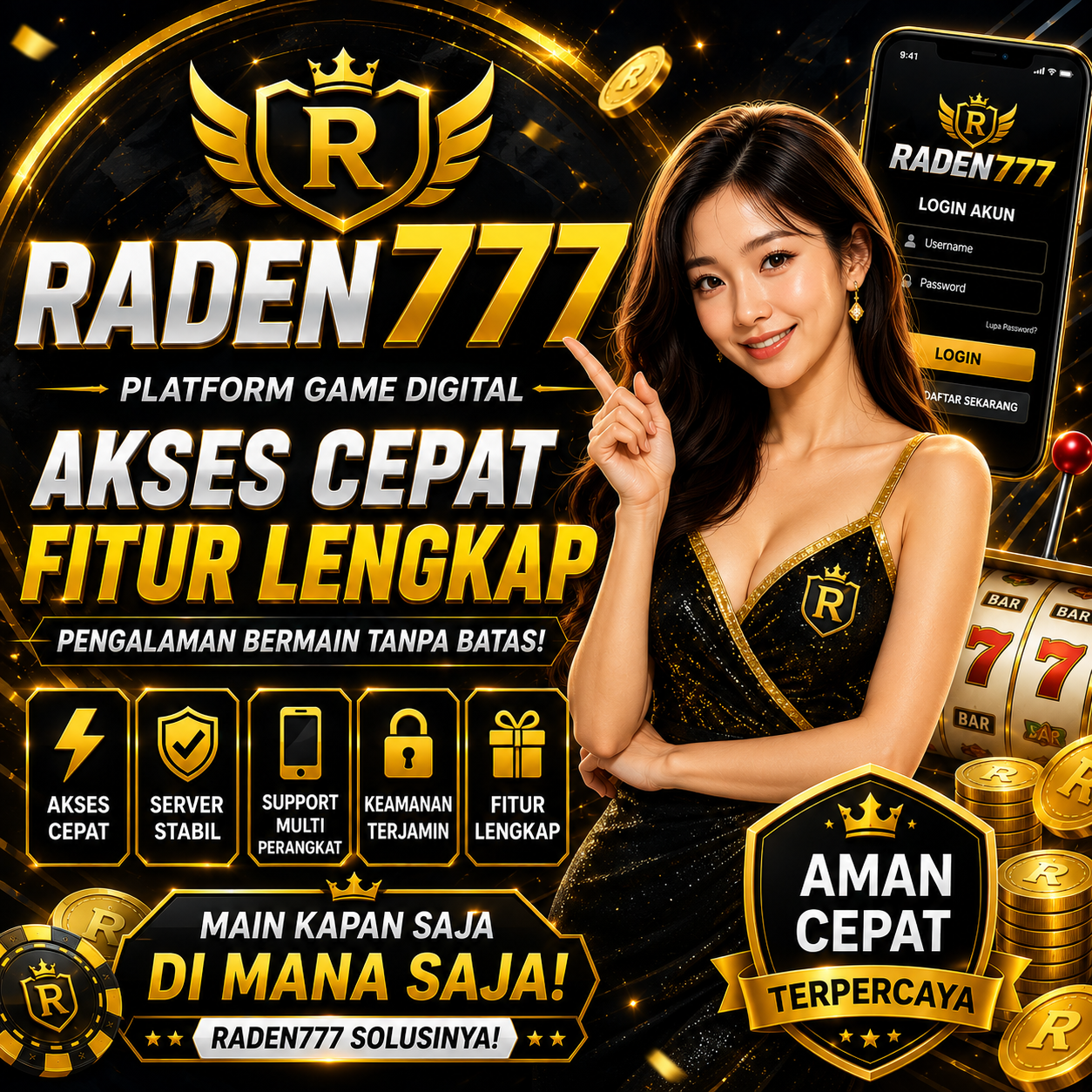 Raden777: Platform Game Digital dengan Akses Cepat dan Fitur Modern