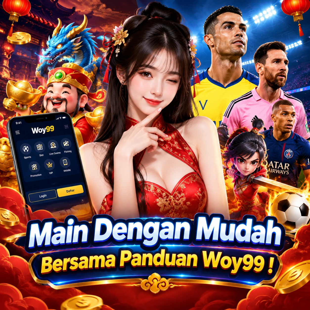 Main Slot Dengan Mudah Bersama Panduan Woy99 !