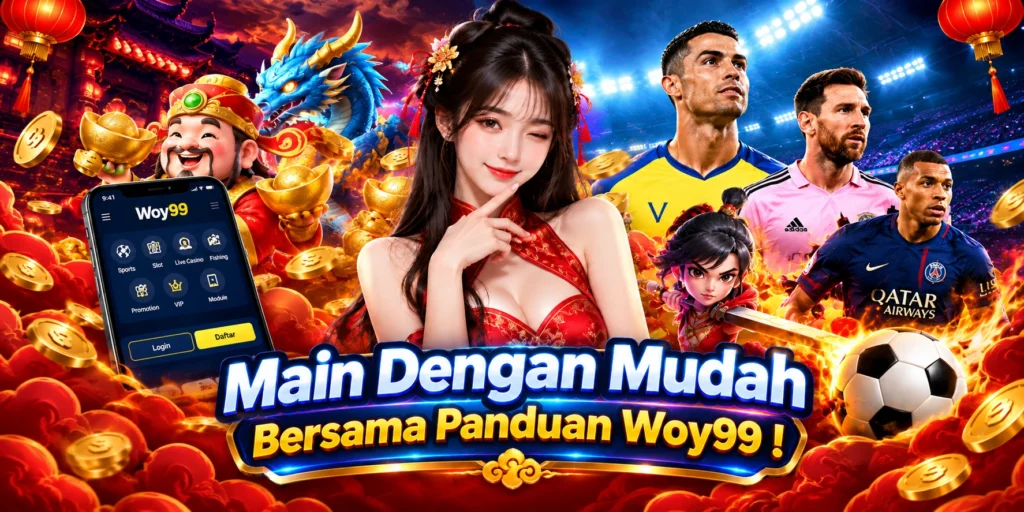 Main Slot Makin Lebih Mudah Bersama Panduan Woy99 !