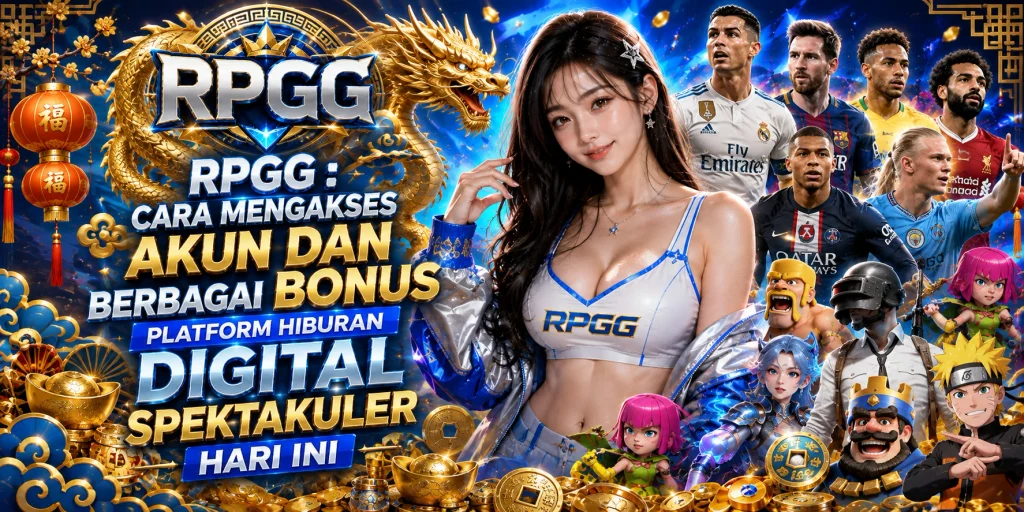 RP GG  Cara Mengakses Akun Dan Berbagai Bonus Platform Hiburan Digital Spektakuler Hari Ini !