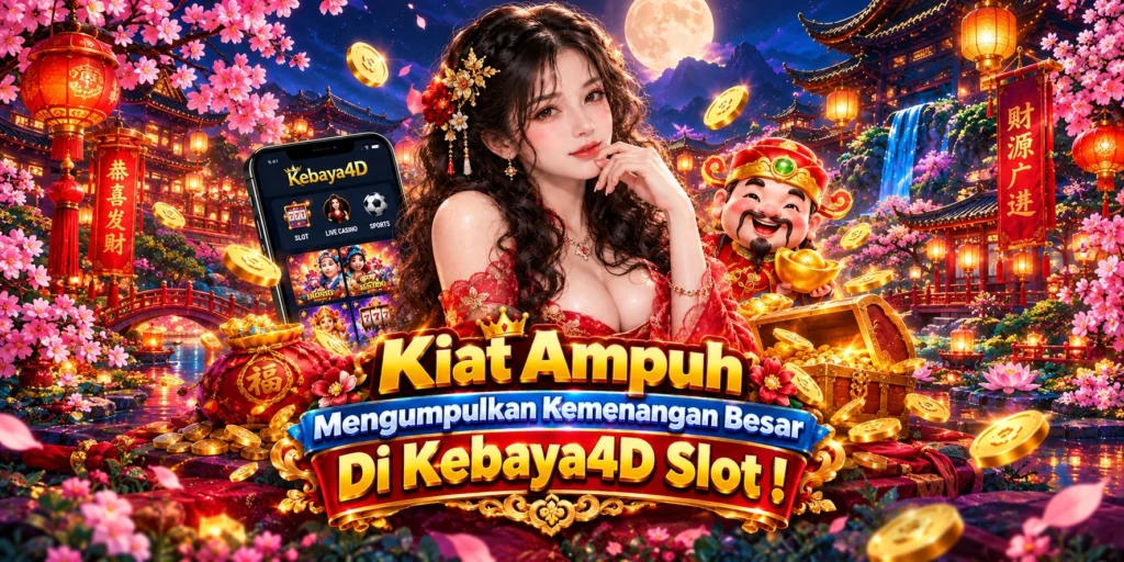 Kiat Ampuh Mengumpulkan Kemenangan Besar Di Kebaya 4D Slot !