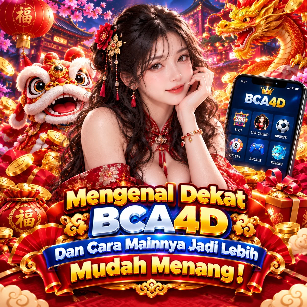 Mengenal Dekat BCA4D Dan Cara Main Slot Jadi Makin Lebih Mudah Menang !